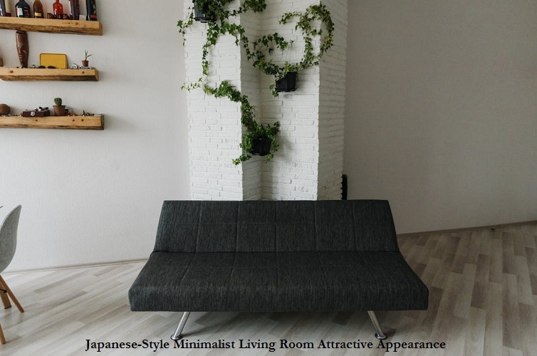 Japanese-Style Minimalist Living Room Attractive Appearance